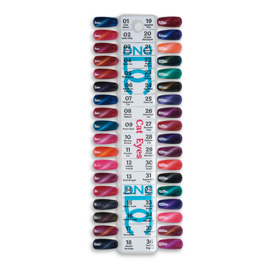 DC Cat Eyes Collection Color Swatches